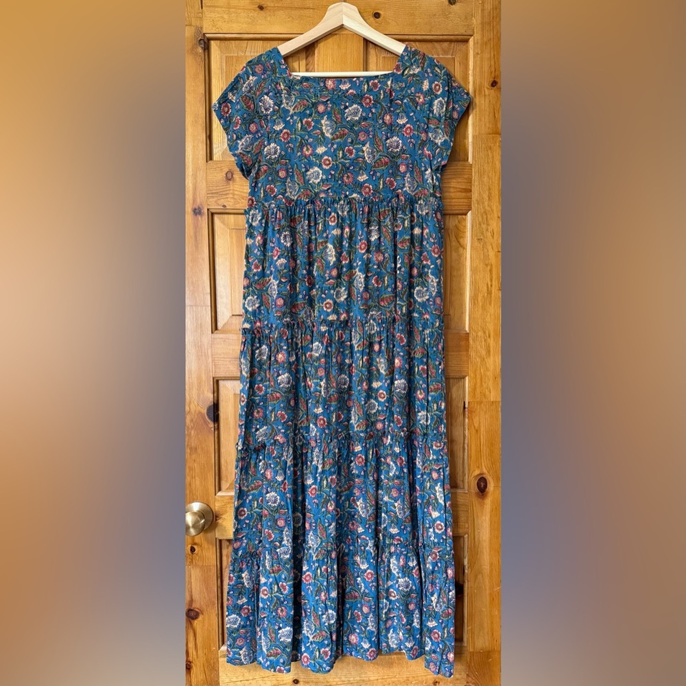 NWT Natural Life Berkley dress in blue floral size XS - Picture 4 of 7